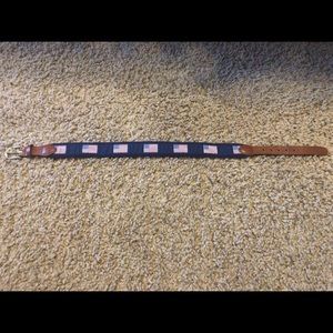 Little boys 20” American Flag belt